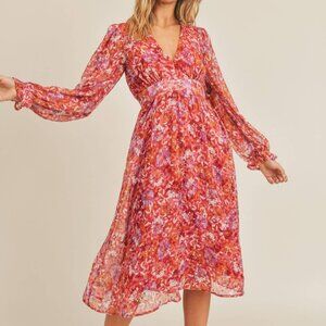 Floral Midi Dress